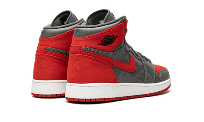 Air Jordan 1 Retro HI PREM GS "Red Camo" 822858 032