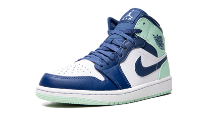 Air Jordan 1 Mid "Blue Mint" 554724 413