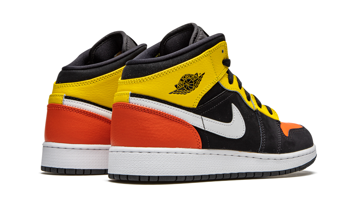 Air Jordan 1 MID SE GS "Amarillo Team Orange" BQ6931 087