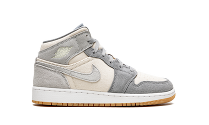 Air Jordan 1 Mid SE GS "Coconut Milk / Particle Grey" DN4346 100