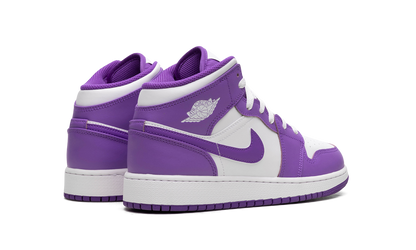AIR JORDAN 1 MID GS "White / Purple Venom" DQ8423 511