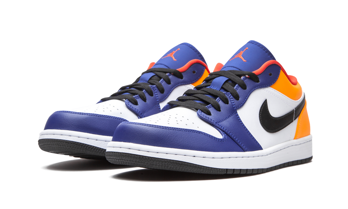 Air Jordan 1 Low "Deep Royal / Yellow" 553558 123