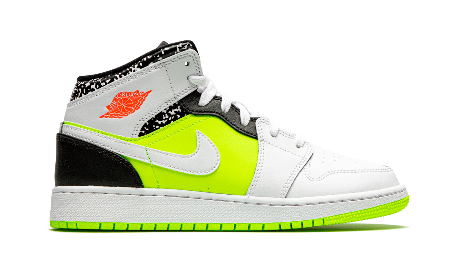 Air Jordan 1 Mid GS "Notebook" 554725 870