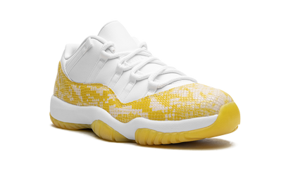AIR JORDAN 11 LOW WMNS "Yellow Snakeskin" AH7860 107