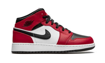 Air Jordan 1 Mid GS "Chicago Black Toe" 554725 069