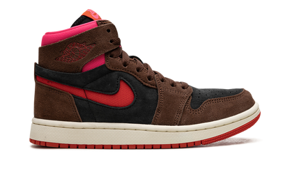 AIR JORDAN 1 ZOOM AIR CMFT WMNS "Cacao Wow/Picante Red/Black/Hyper Pink" DV1305 206