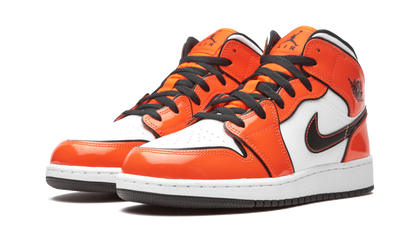 Air Jordan 1 Mid SE GS "Turf Orange" BQ6931 802