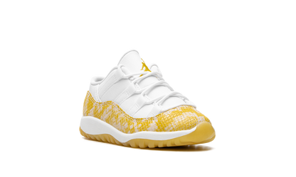 Air Jordan 11 Low TD "Yellow Snakeskin" 645107 107