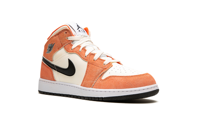 Air Jordan 1 Mid SE GS "Orange Suede" DV1336 800