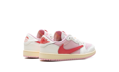 Air Jordan 1 Retro Low OG PS "Travis Scott - Tropical Pink" IQ7605 101