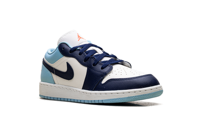 Air Jordan 1 Low GS "Sail Blue Chill" 553560 149