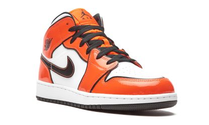 Air Jordan 1 Mid SE GS "Turf Orange" BQ6931 802