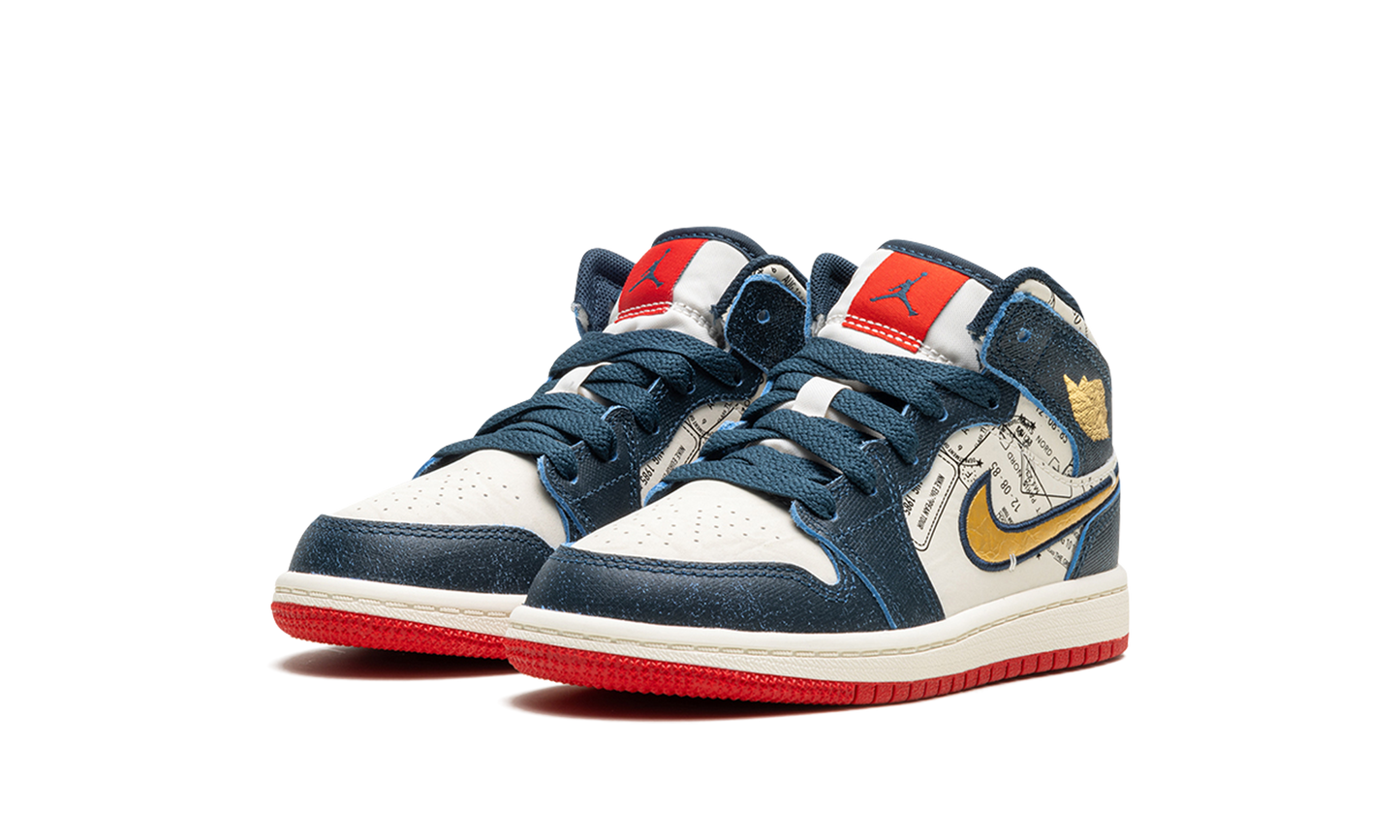 Air Jordan 1 Mid SE PS "Take Flight" FN1352 400