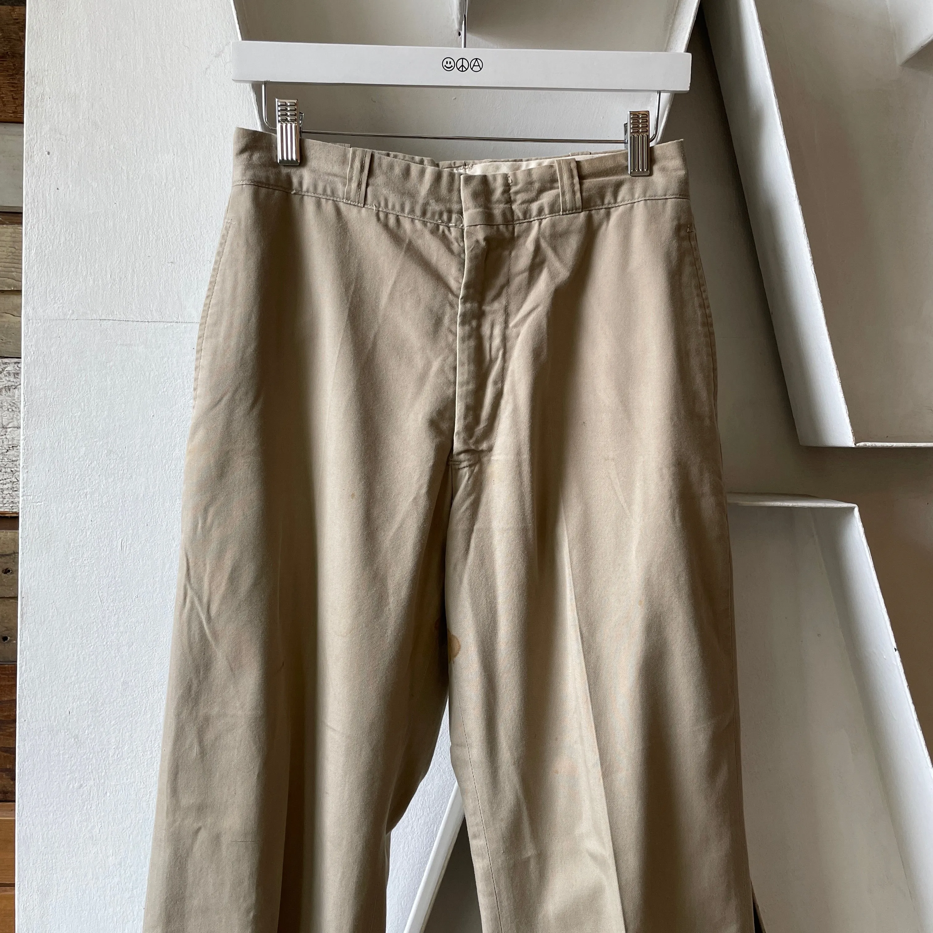 70’s Military Officer Chinos - 28” x 27”