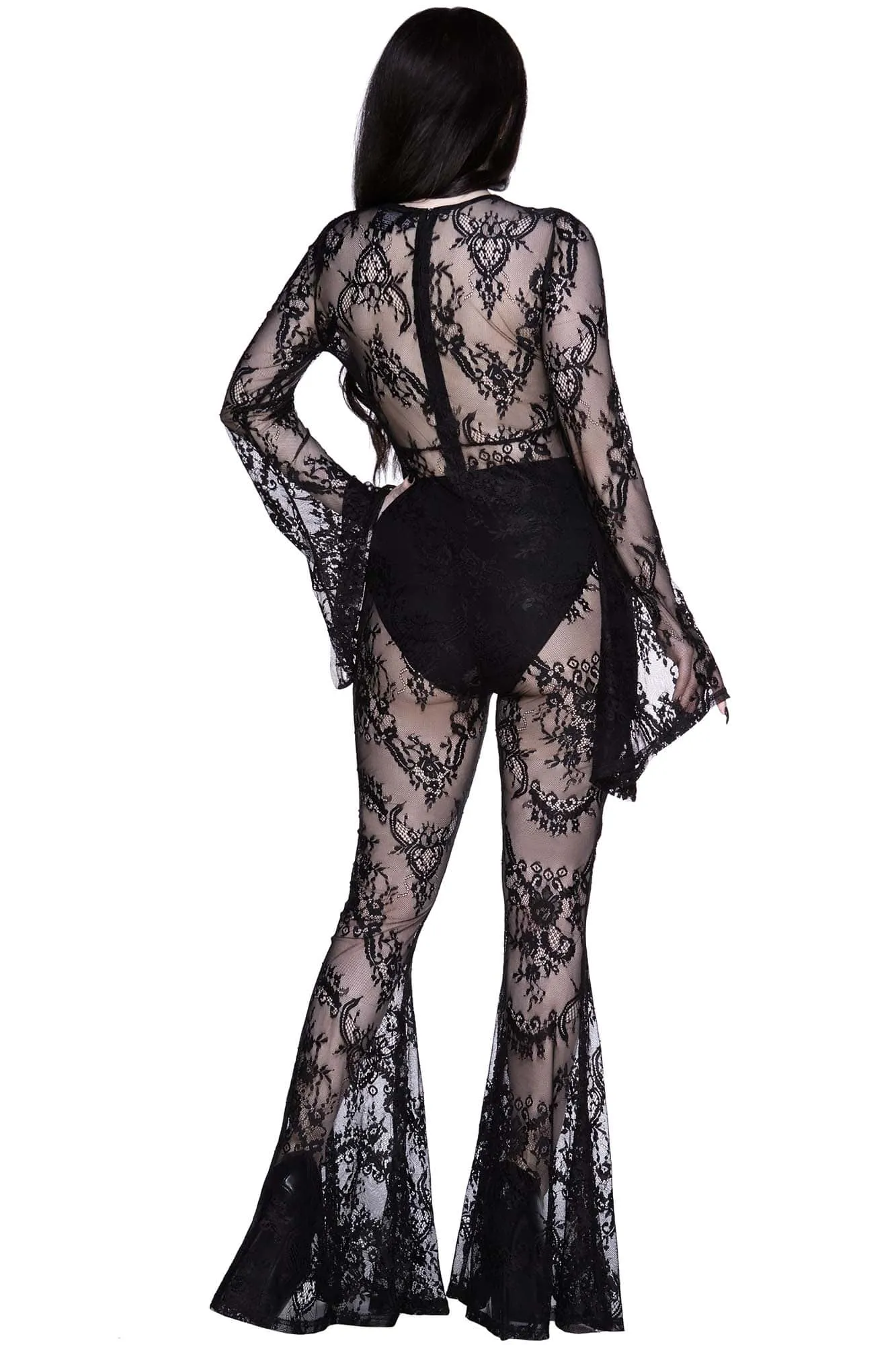 Alia Lace Jumpsuit - Resurrect