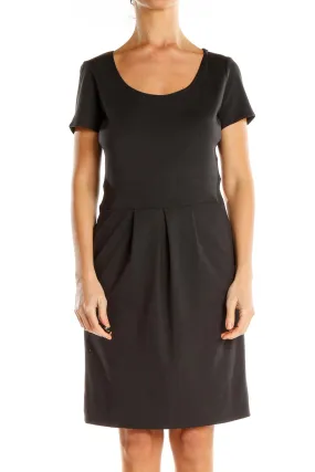 Black Classic Shift Dress