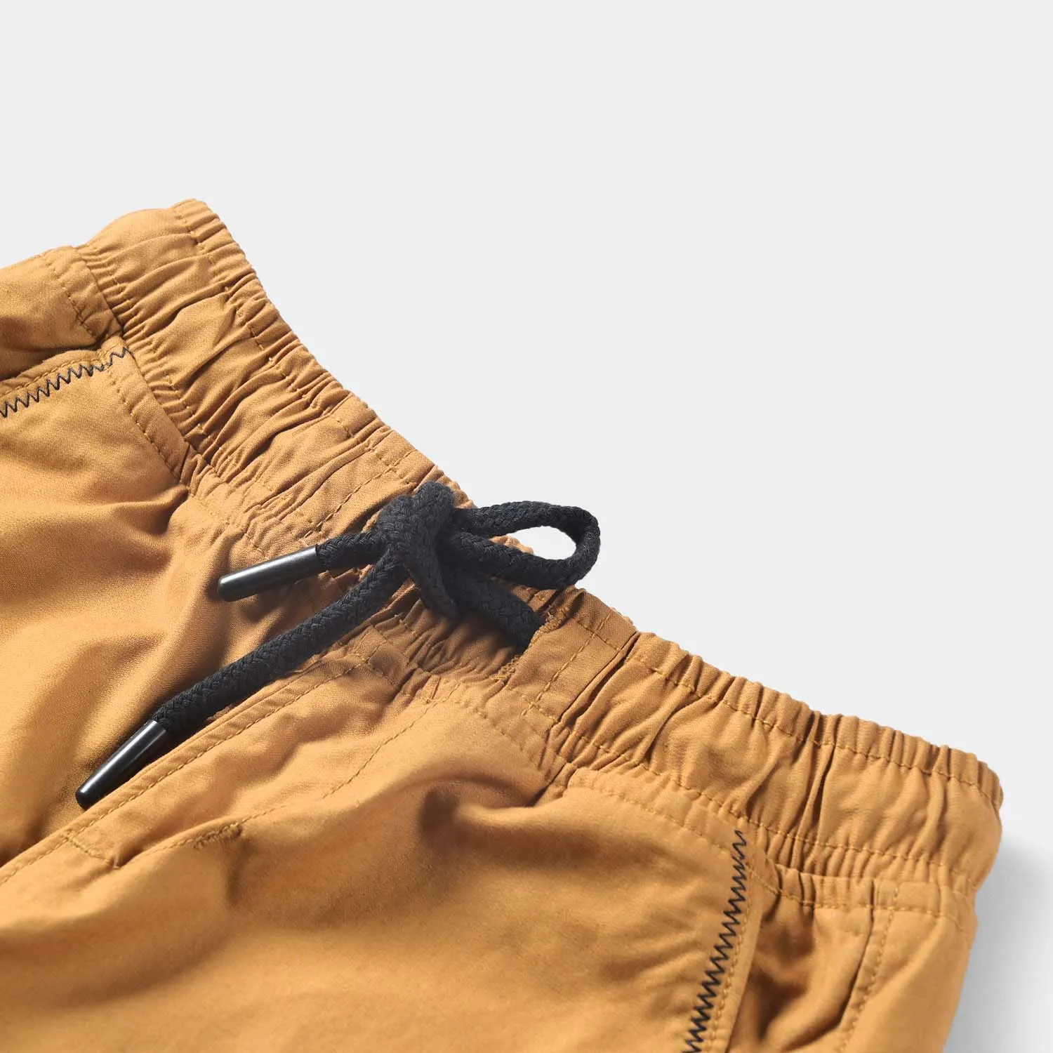 Boys Cotton Twill Pant Stay Original-Mustard