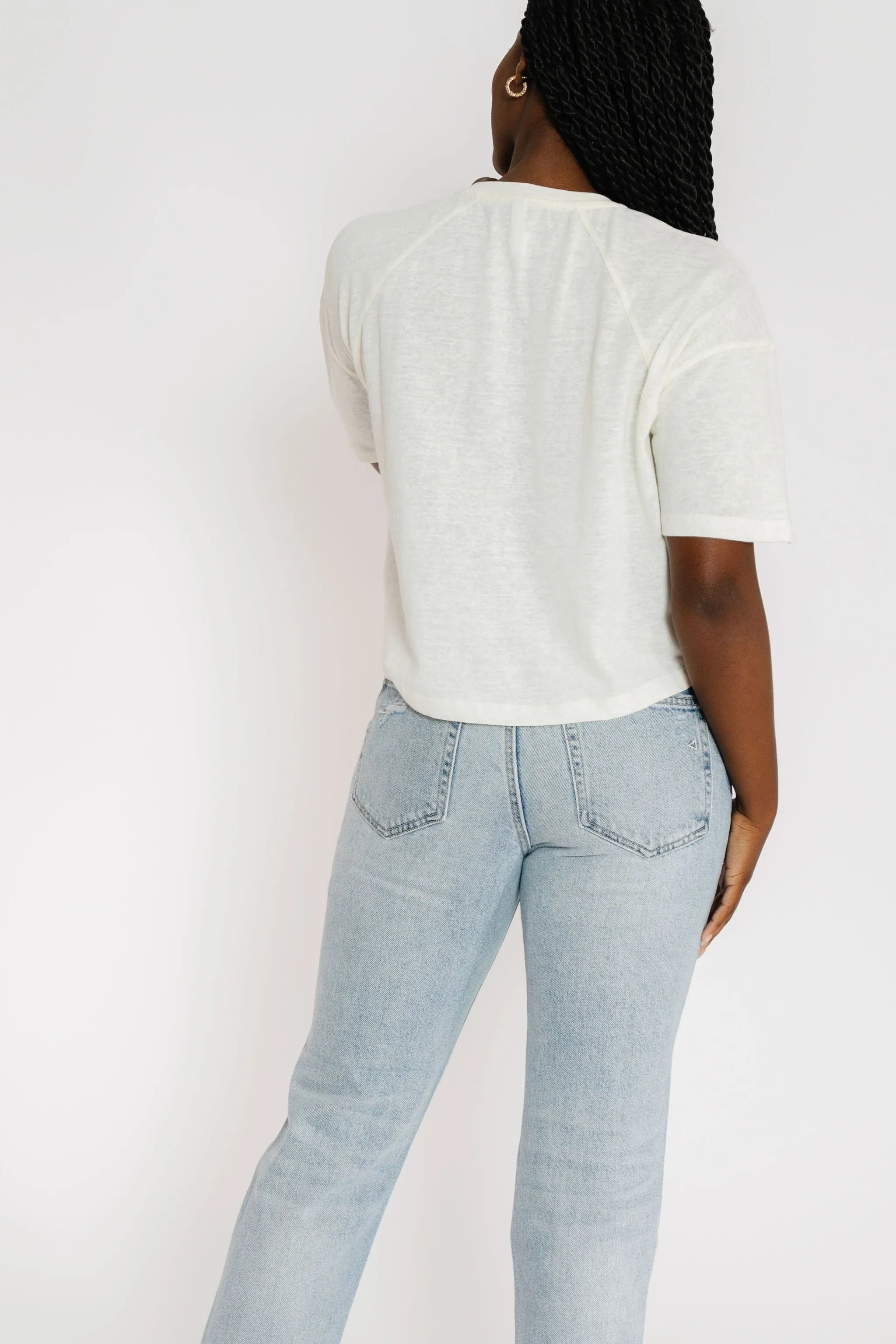 Dannie Denim in Distressed Lt. Blue