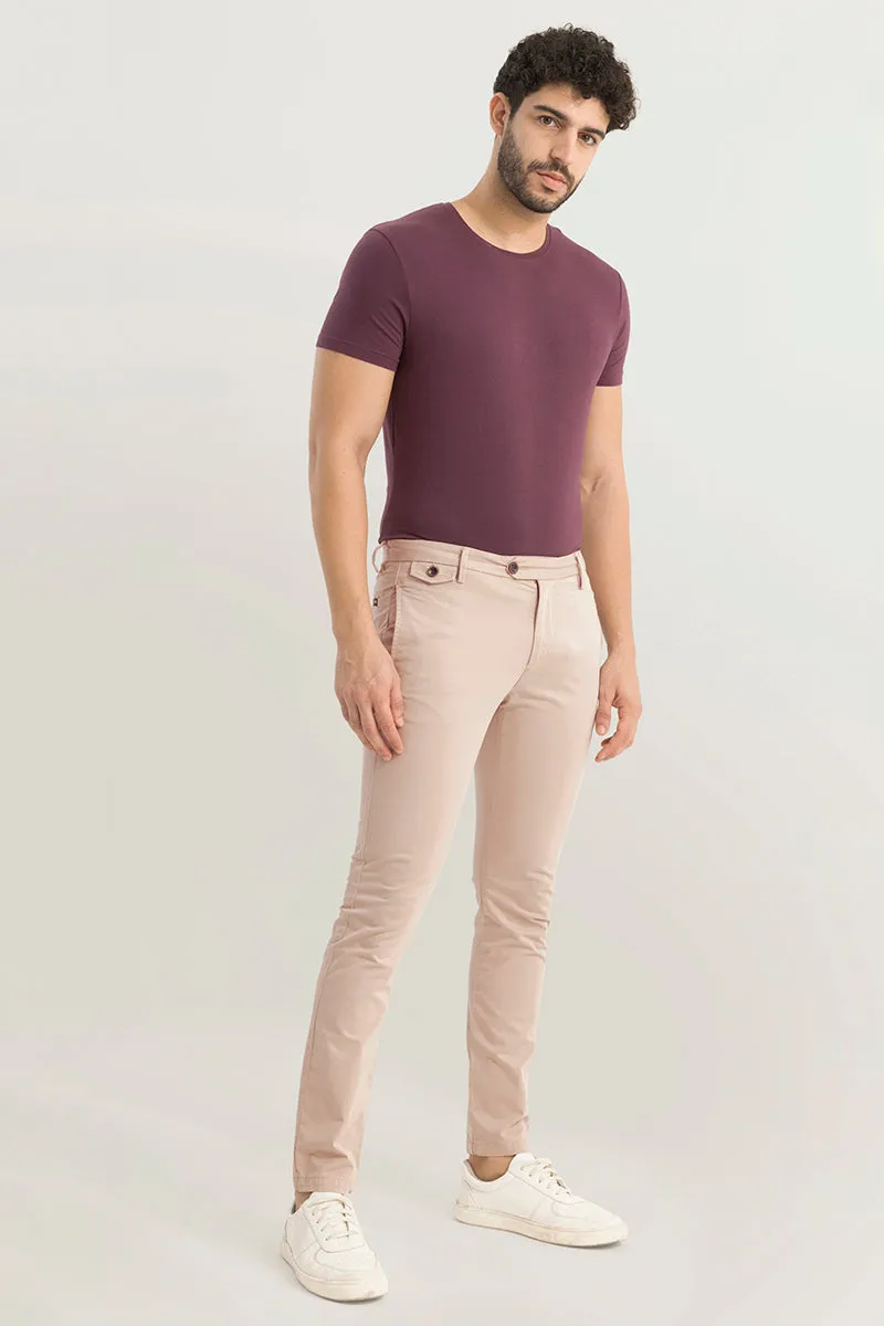 Derrick Pink Beige Chino