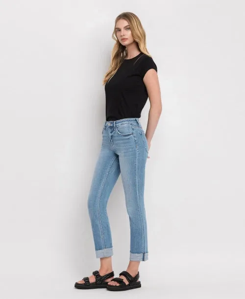 Destin High Rise Mini Bootcut Denim