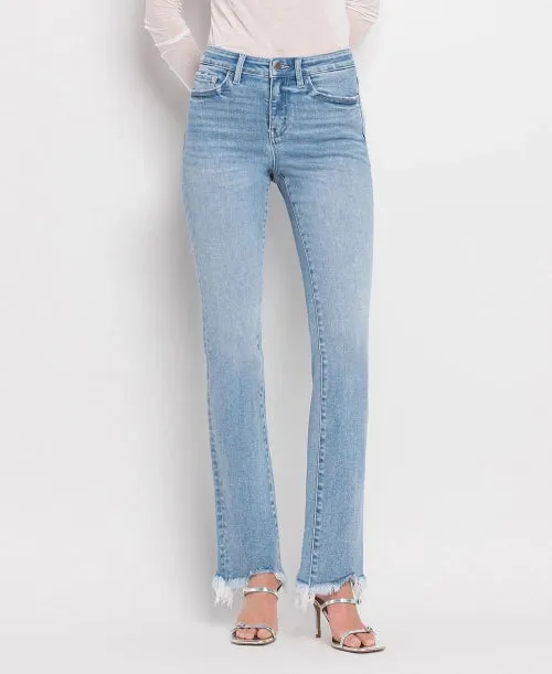 Destin High Rise Mini Bootcut Denim