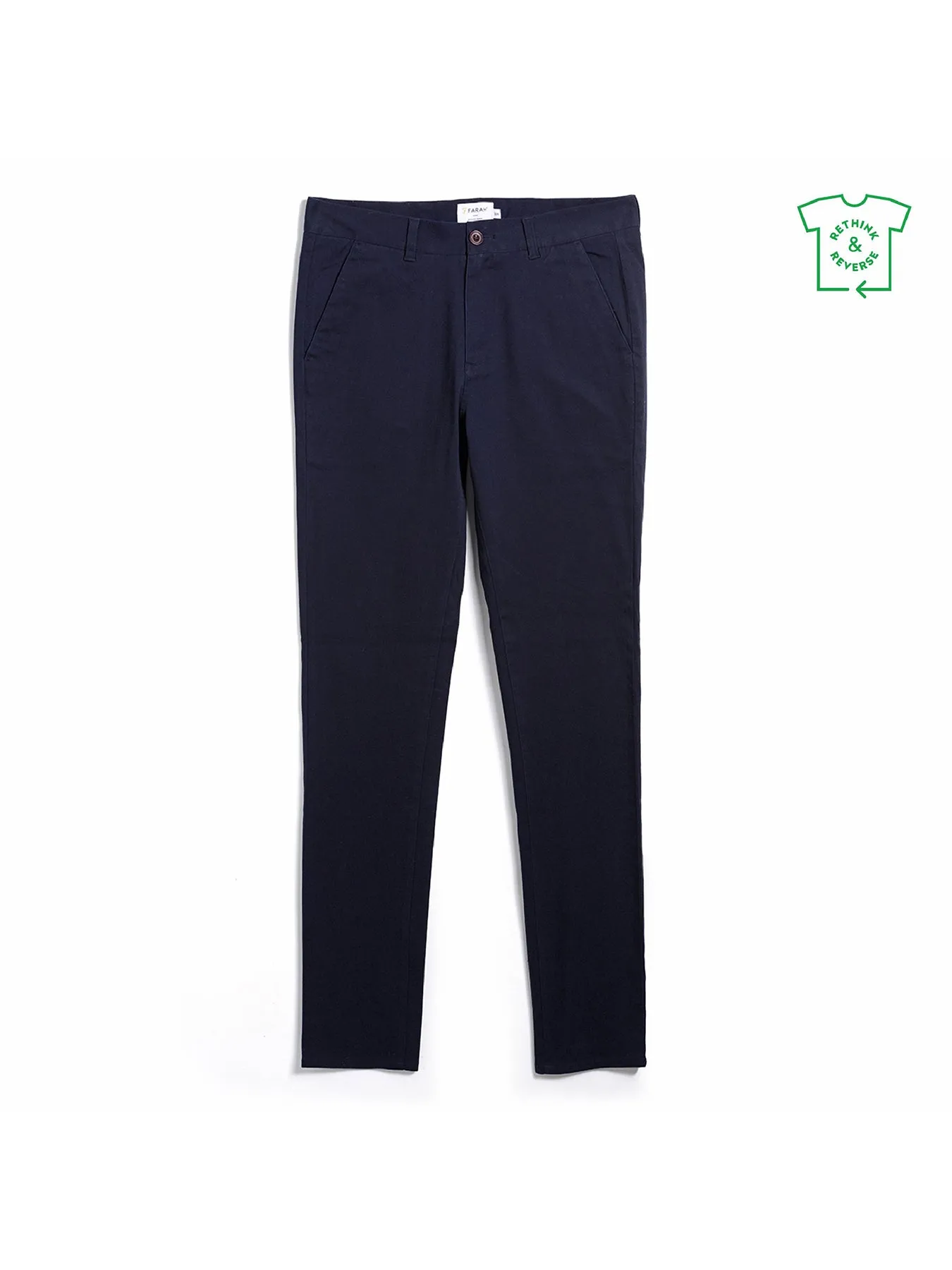 Endmore Skinny Fit Chinos In True Navy