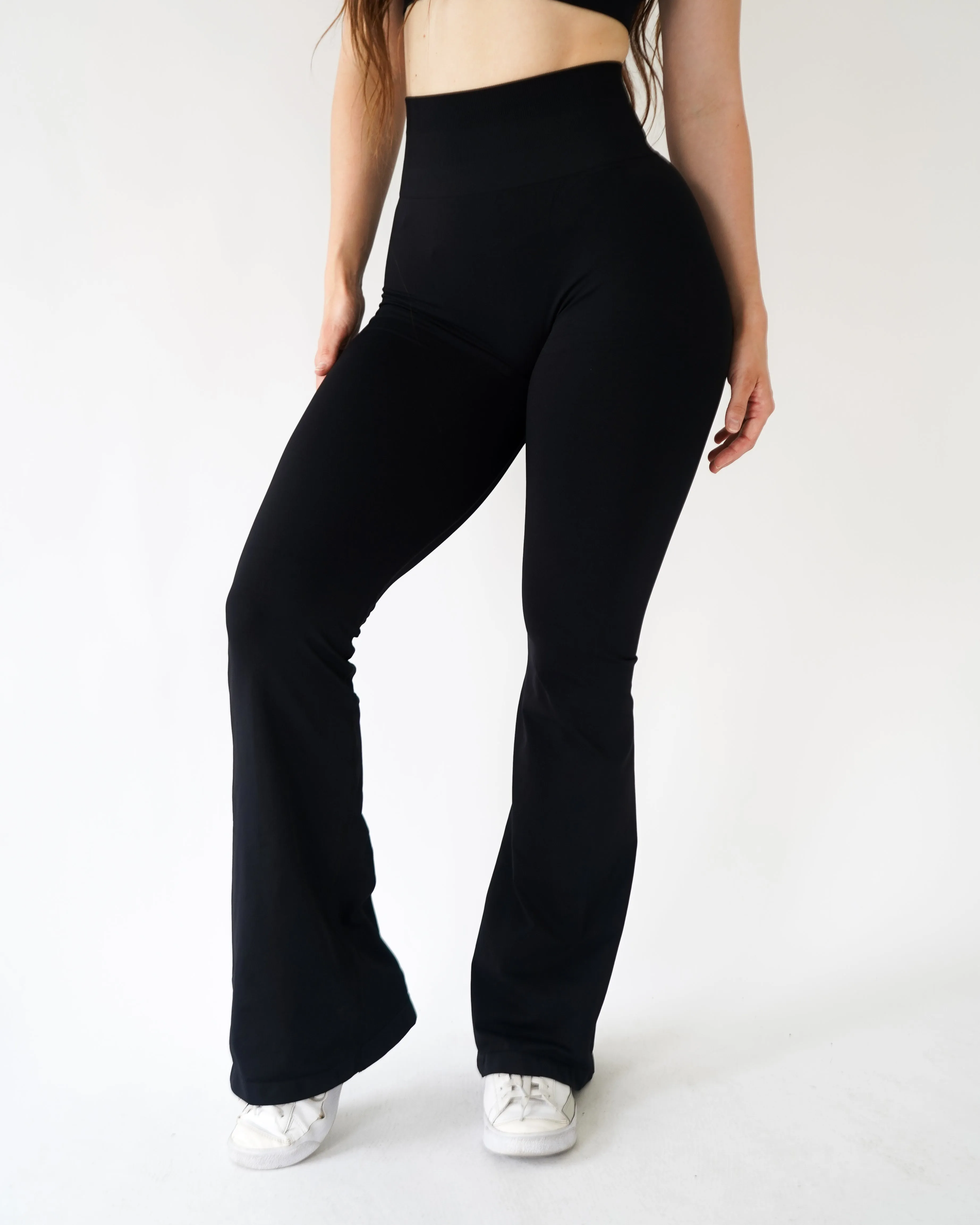 Enhance Flare Leggings - Licorice