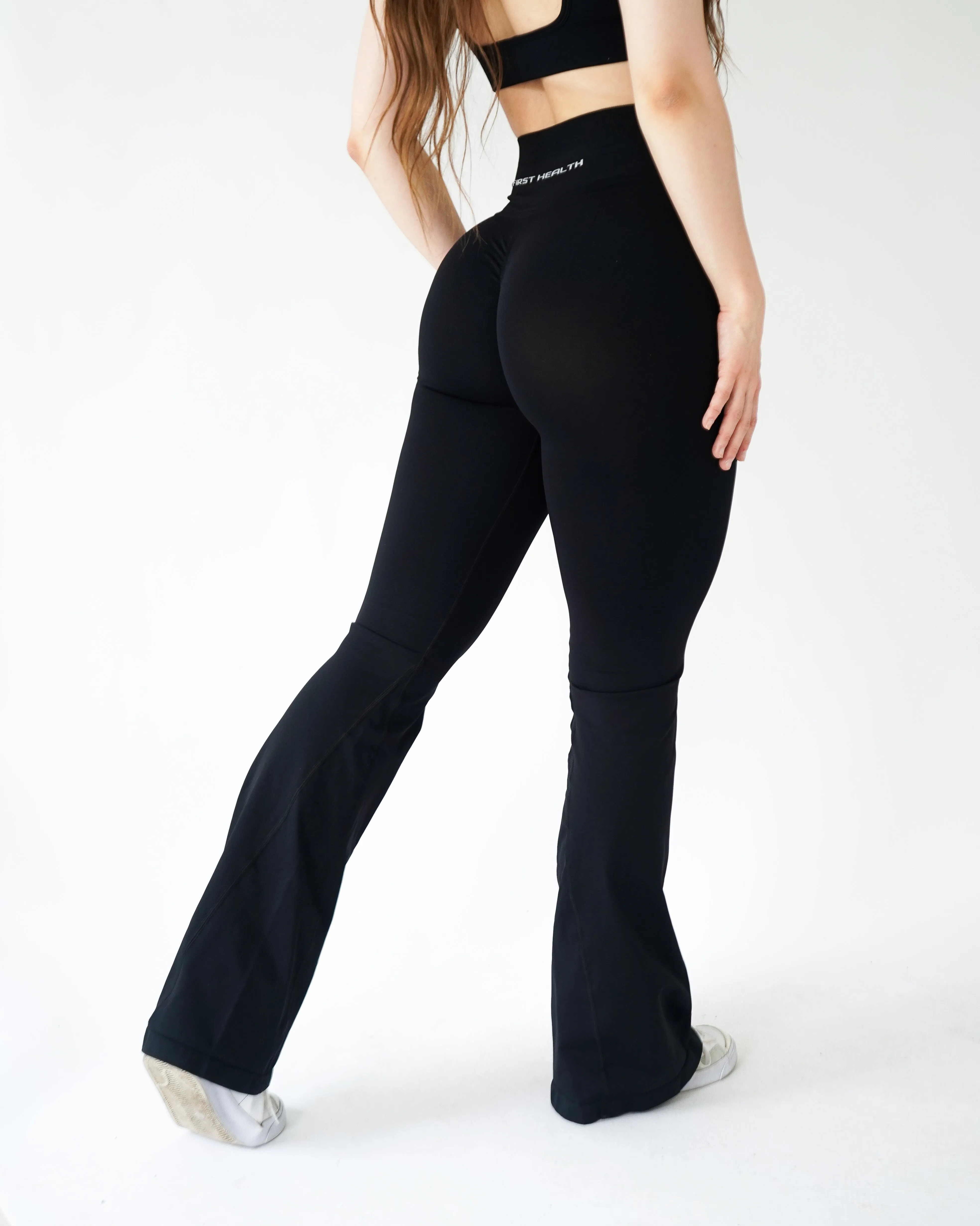 Enhance Flare Leggings - Licorice