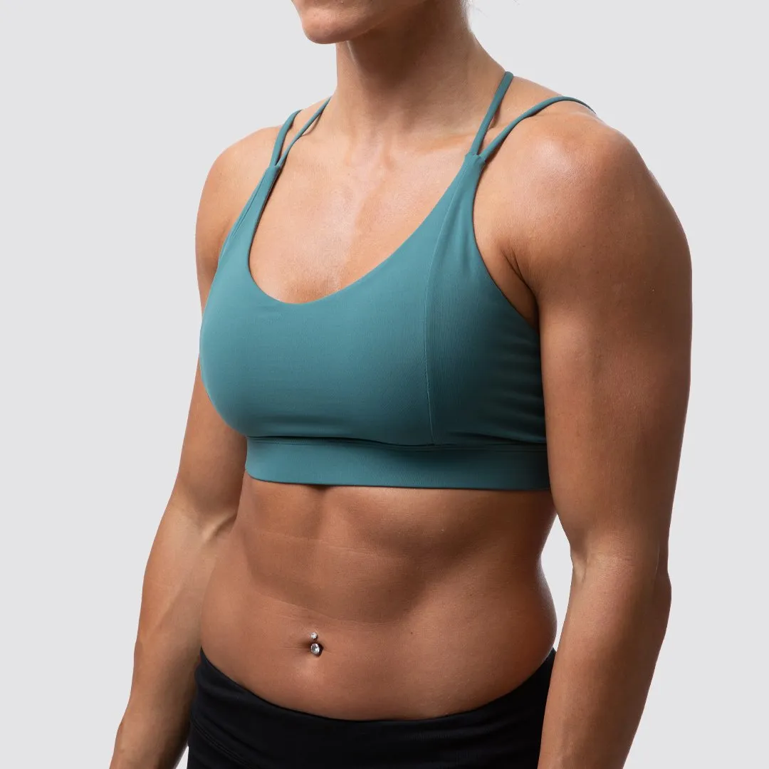 Exhale Sports Bra (Aquastone)