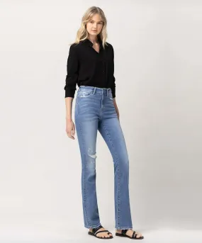 FM High Rise Bootcut-Allium