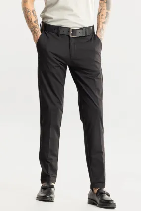 Jeffer Charcoal Black Chino