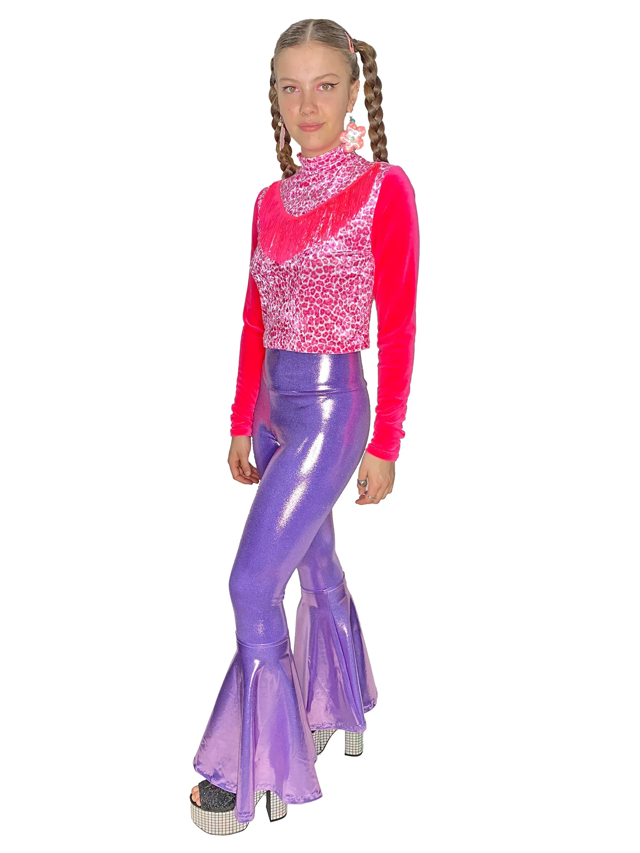 Lavender Bell Bottoms