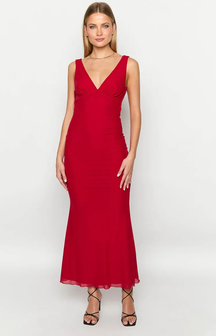 Matisse Red Maxi Dress