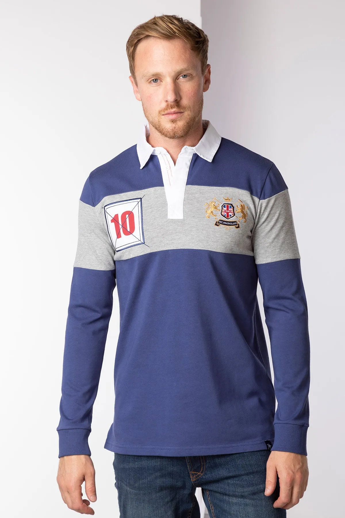 Men's Striped Rugby Shirt - Otley Stripe