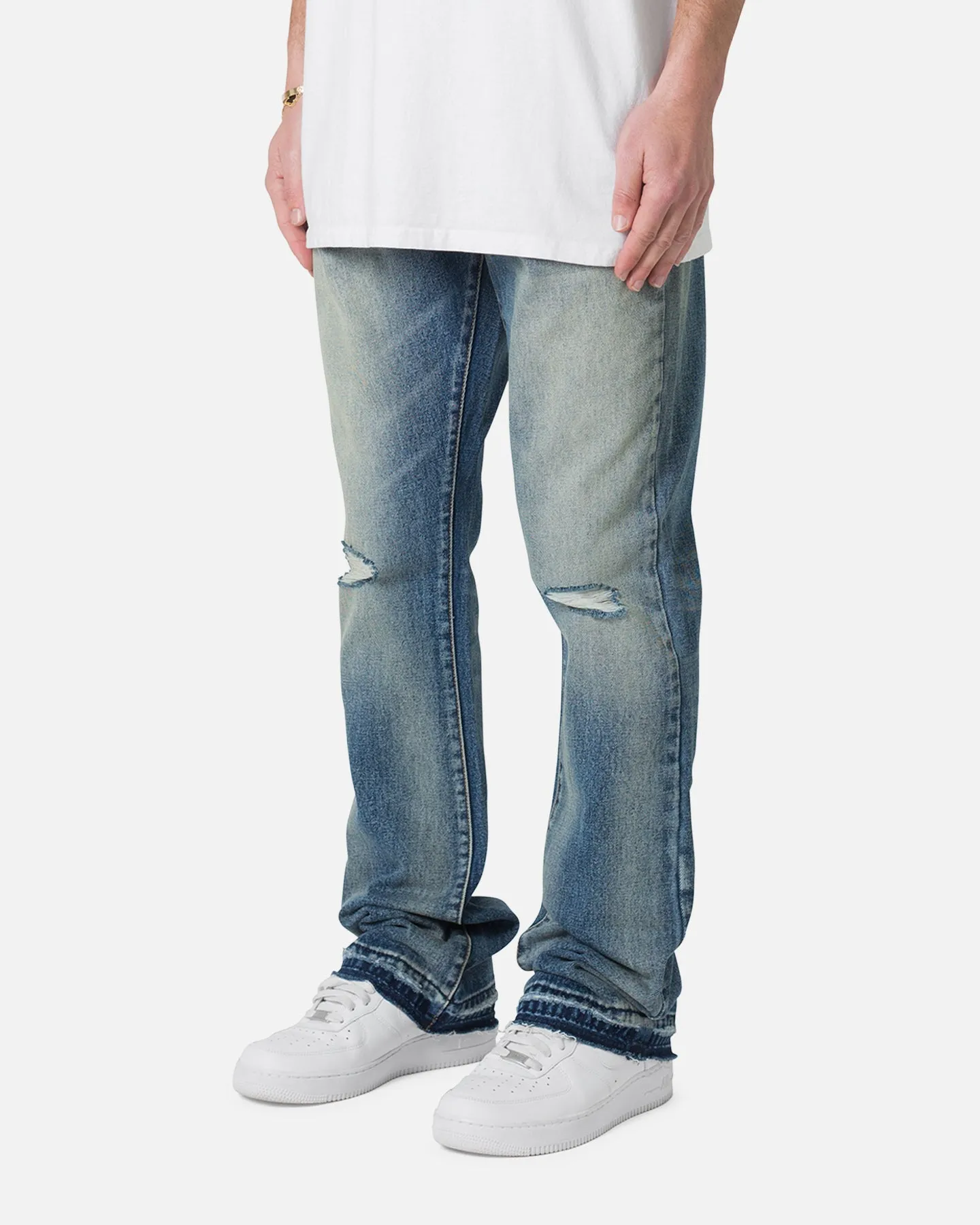 MNML B317 Flare Denim Jeans Blue