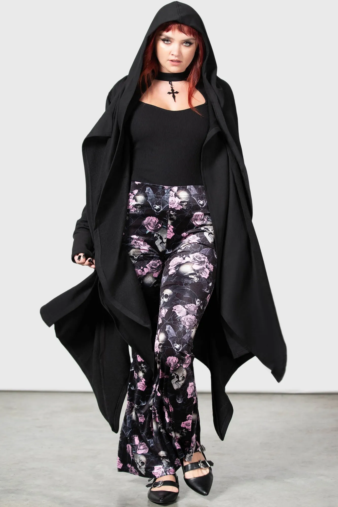 Moondance Bell Bottoms [BLACK/PINK]