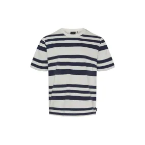 Pascal T-shirt - Pearl/SR Navy