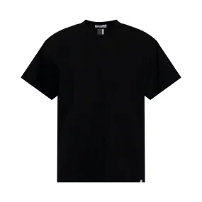 Rib Big T-Shirt in Black