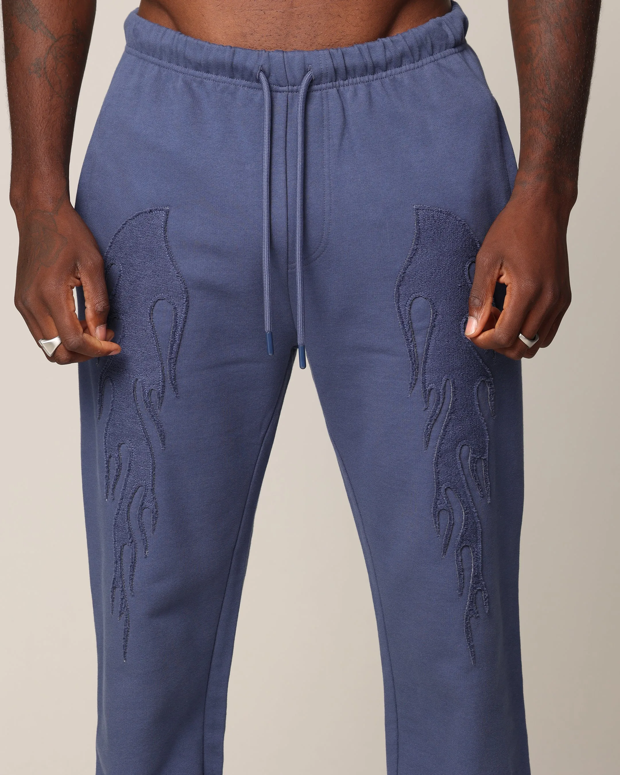 Saint Morta Hellfire Sweatpants Petrol Blue