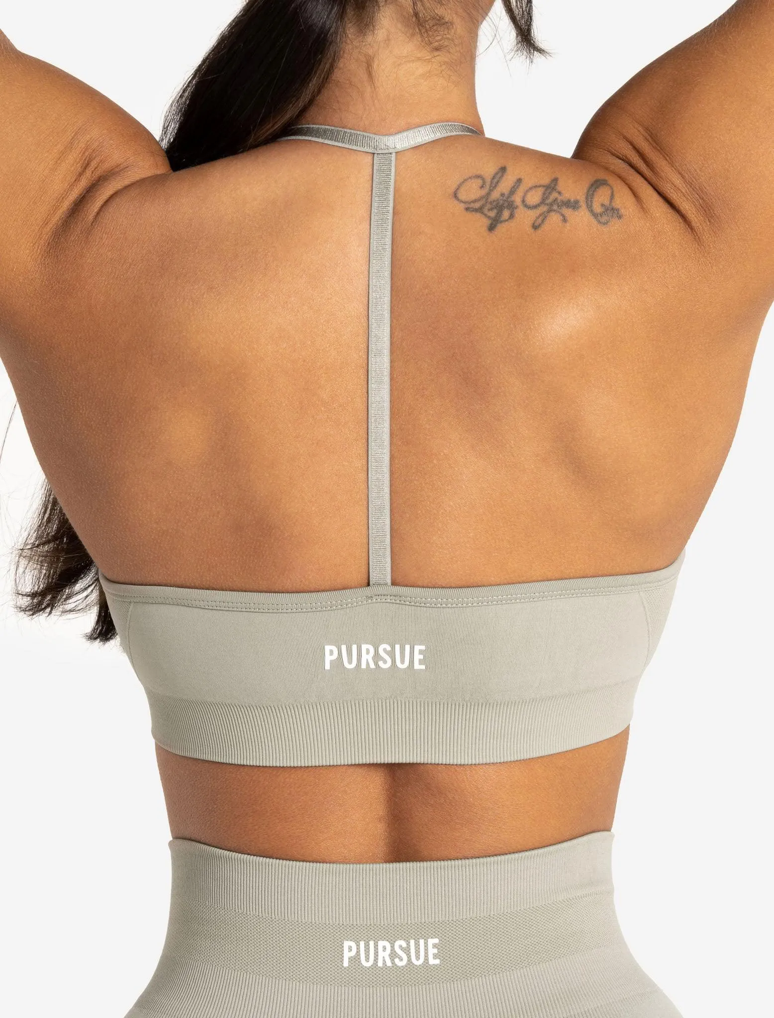 Scrunch Seamless Sports Bra - Sage