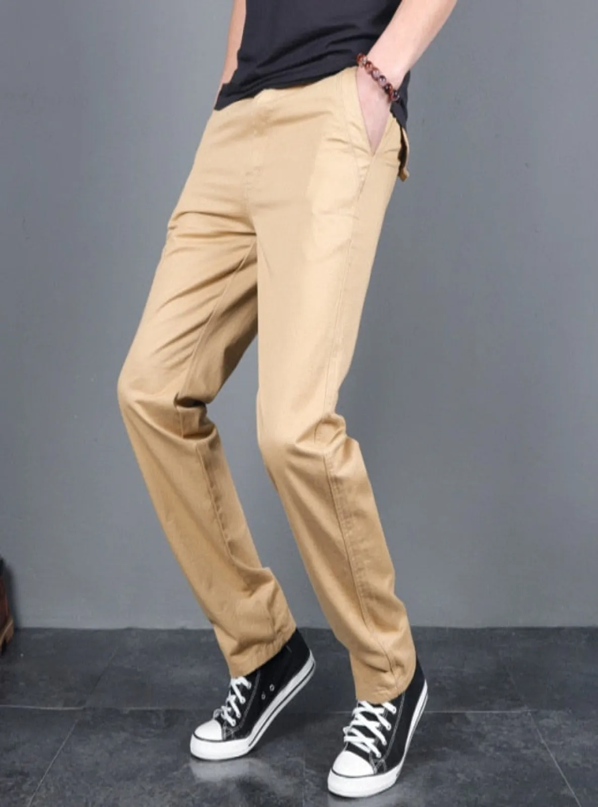 Slim-fit Cotton Chinos