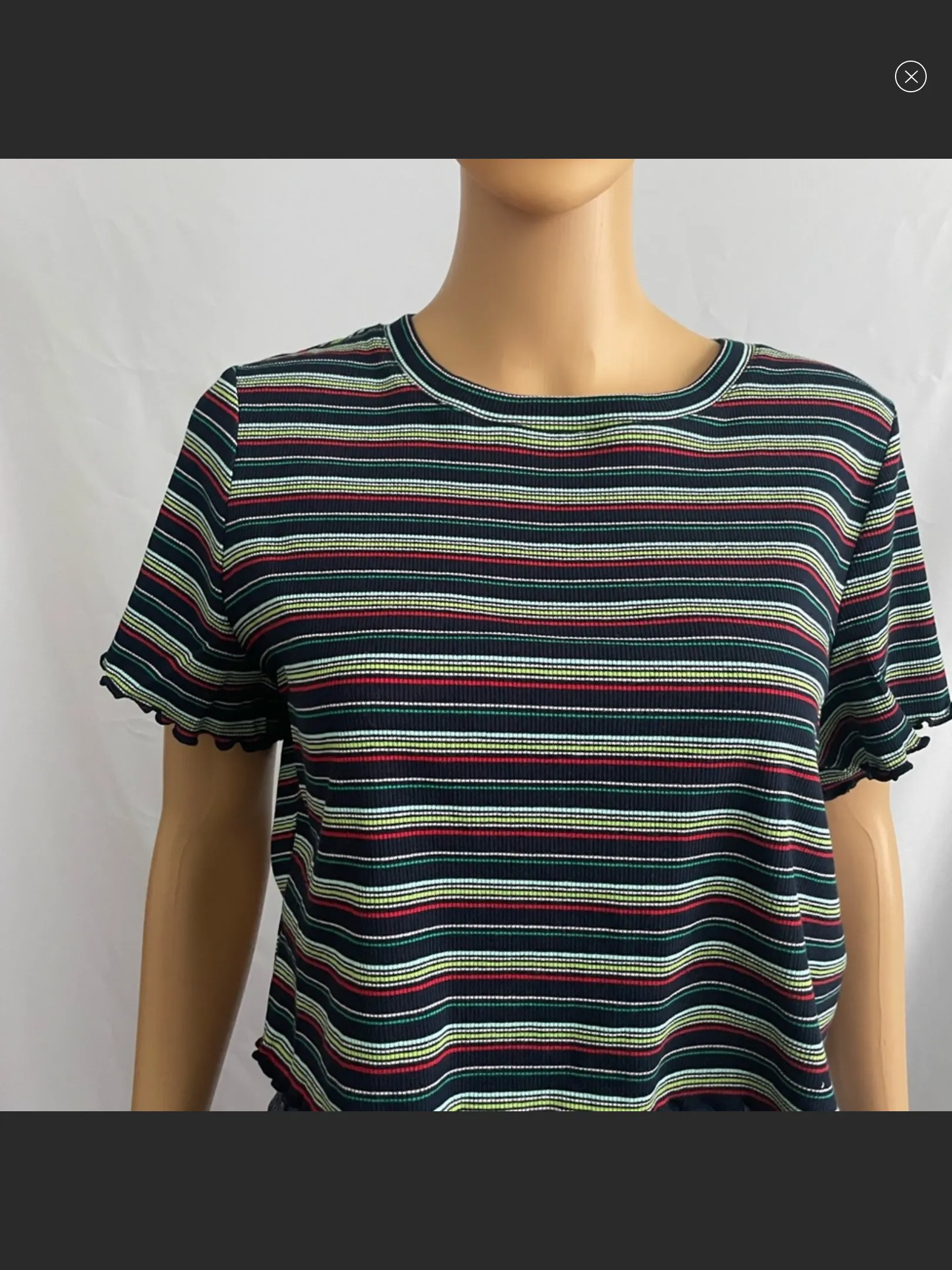 Stripe Rib Baby T-Shirt