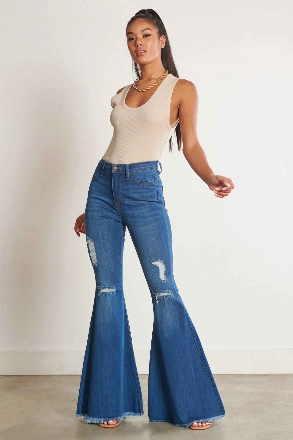 The Lainey Concert Bell Bottom Jeans