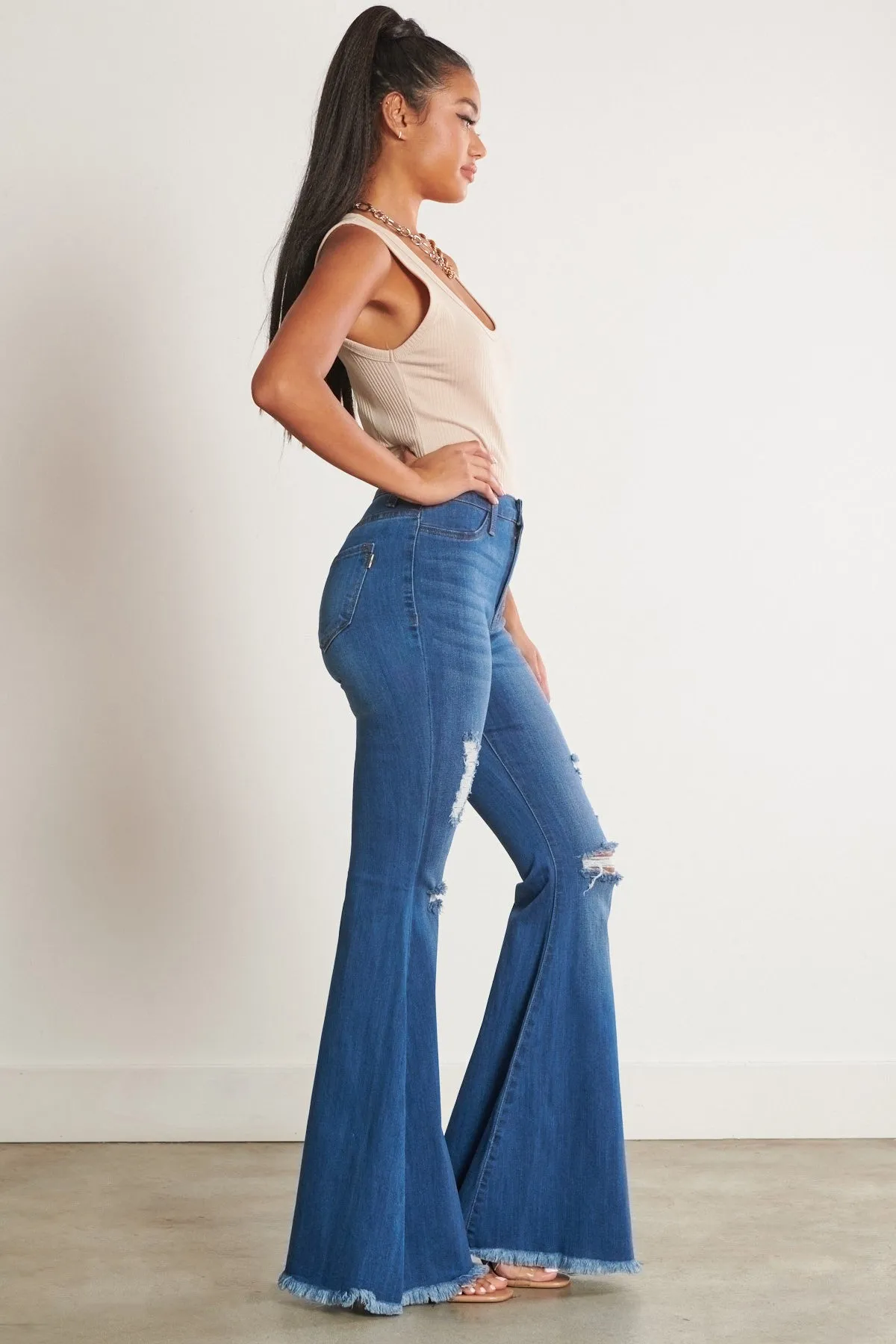 The Lainey Concert Bell Bottom Jeans