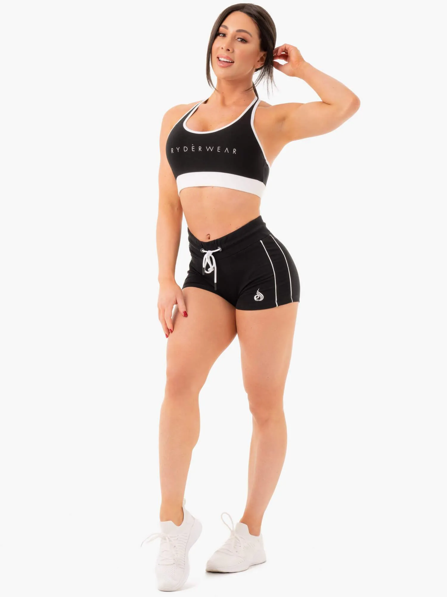 Track Sports Bra - Black