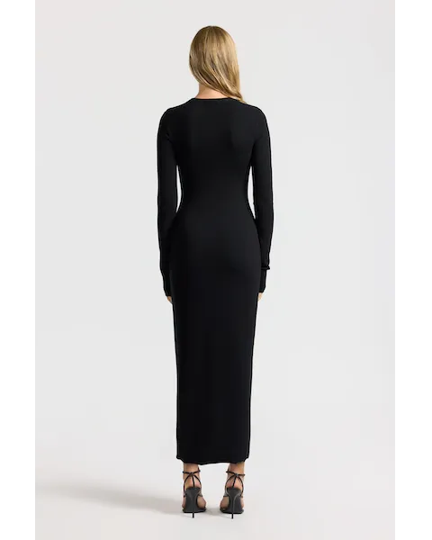 Verona Crewneck Maxi Dress